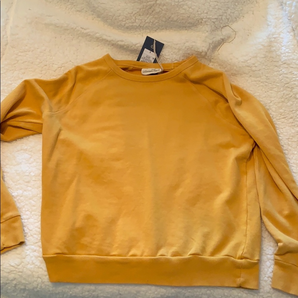 Yellow sweater